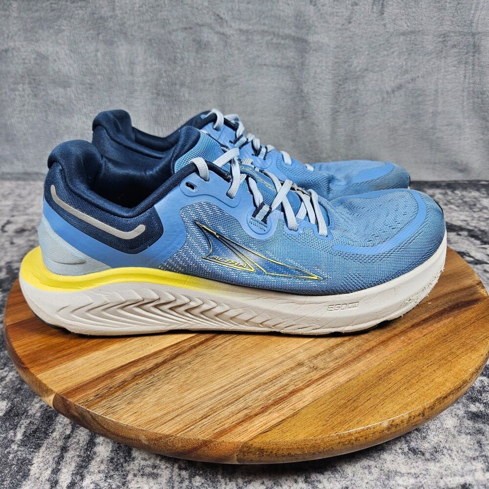 Altra Paradigm 7 Shoes Womens Size 9 Blue White Athletic Running Sneakers
